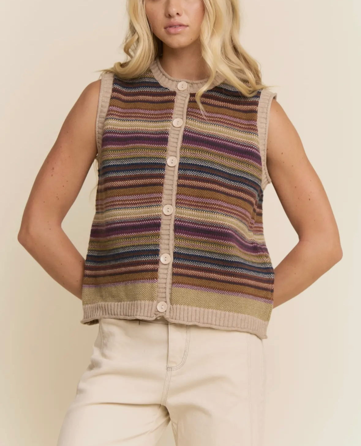 Striped Ribbed  Yellow Kiss Boutique