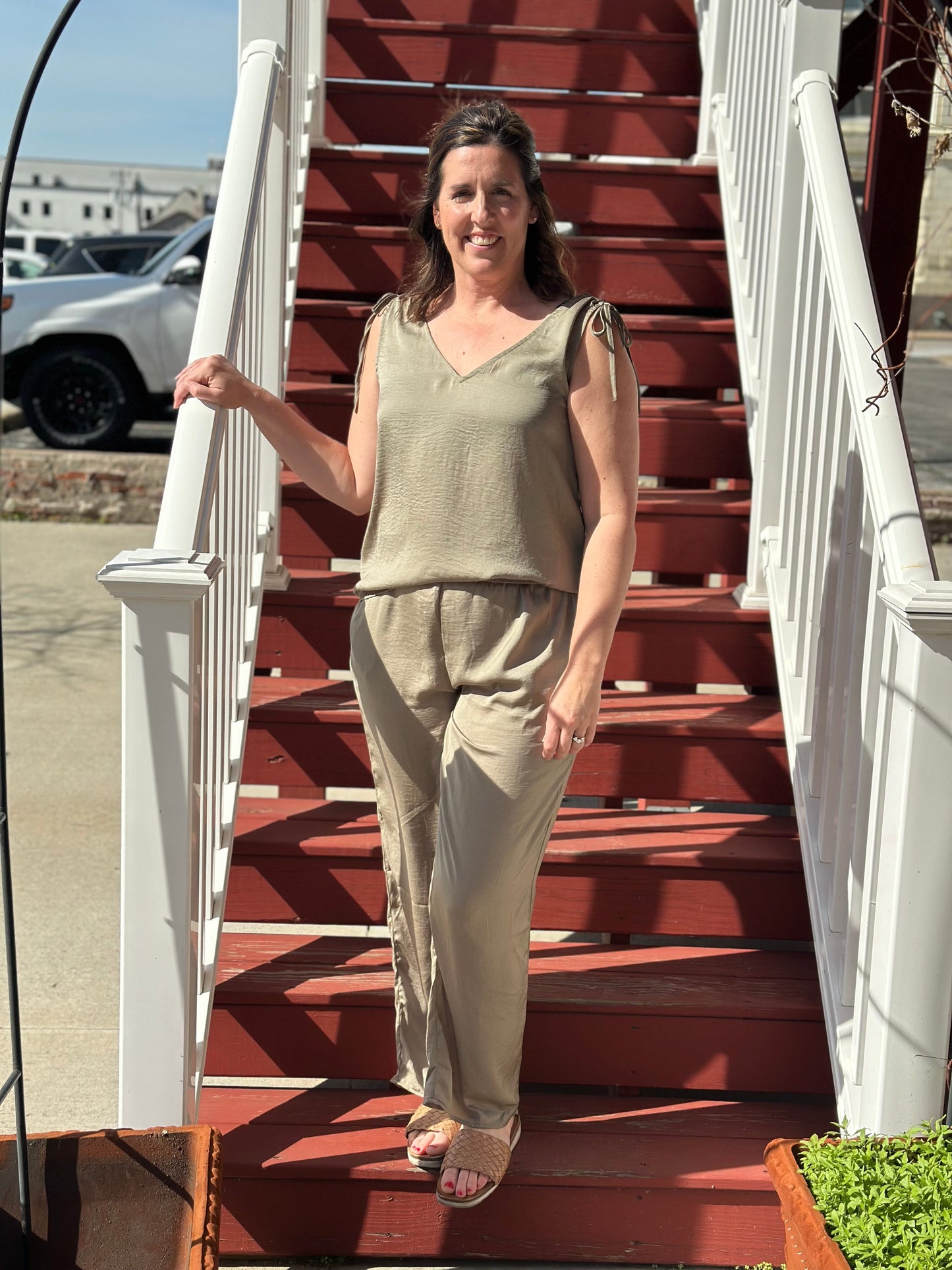 Soft Sage Top