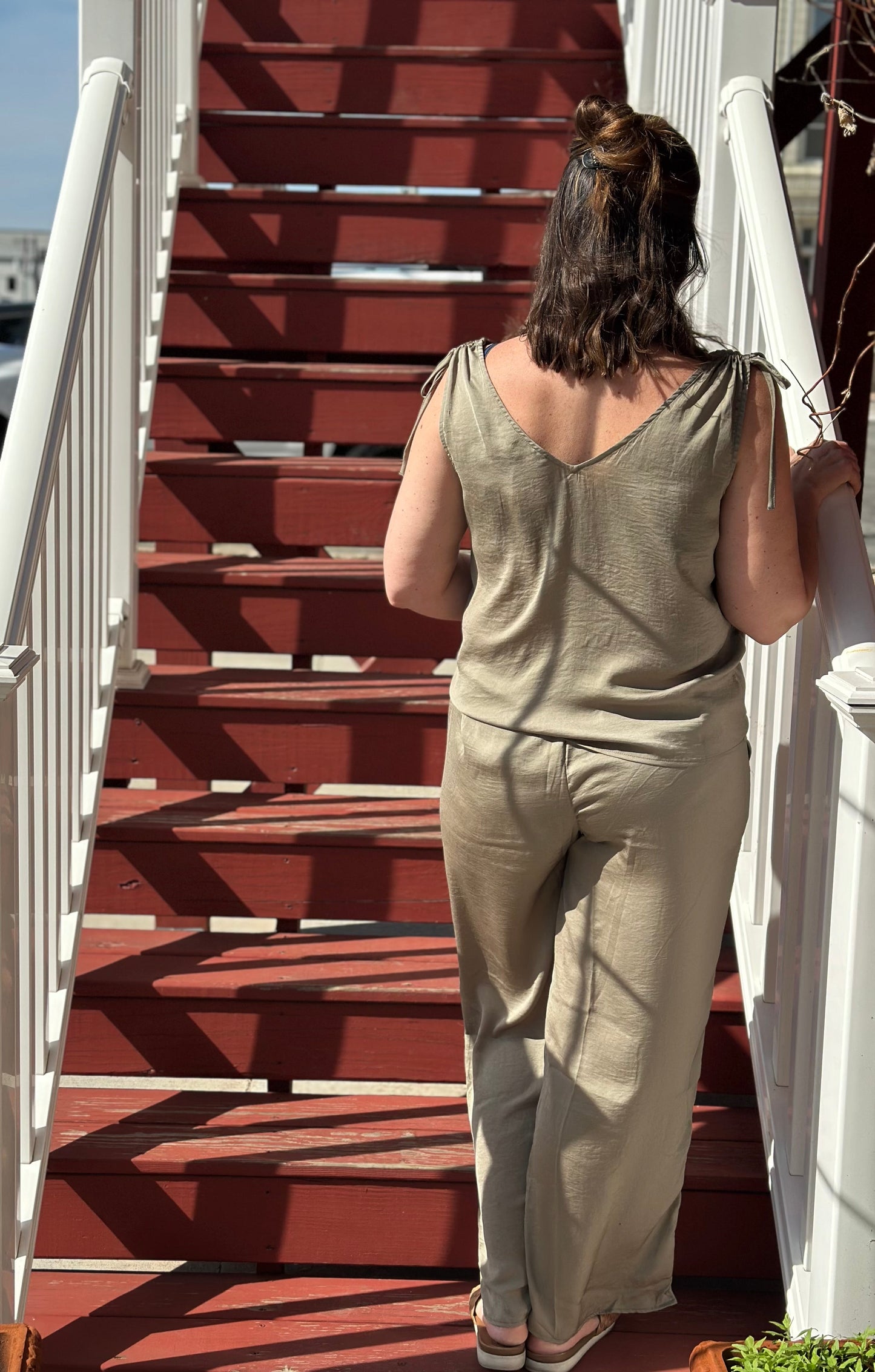 Soft Sage Top