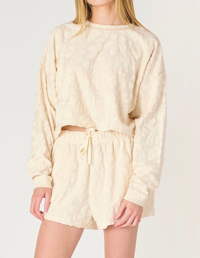 Patterned Lounge Short