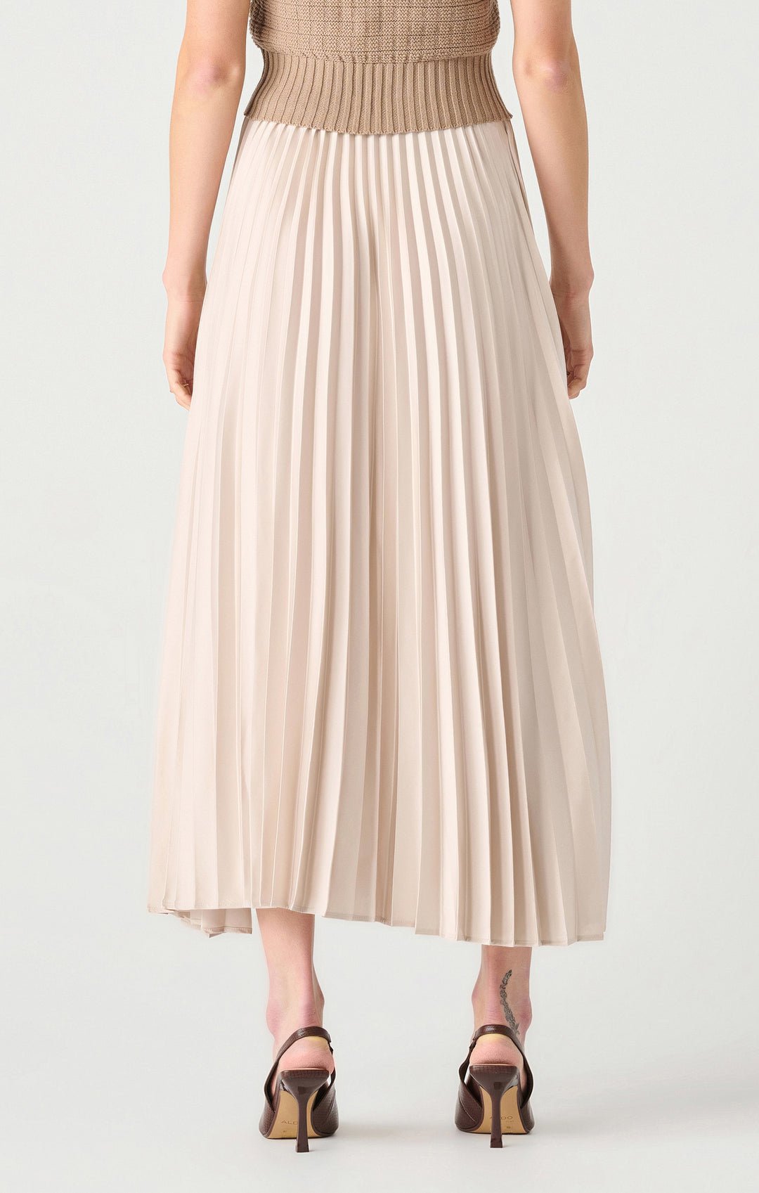 Pleated Maxi