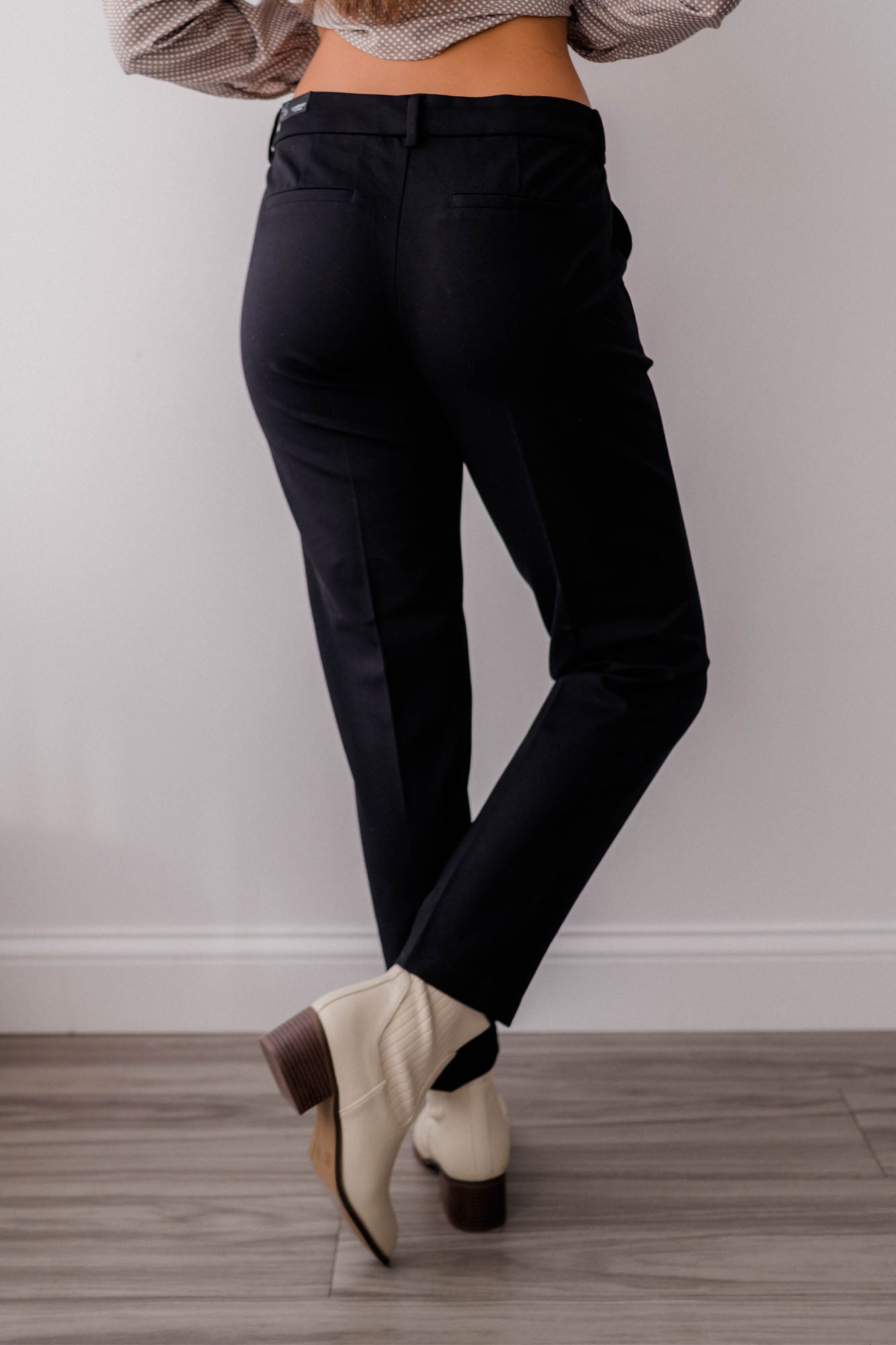 Kelsey Knit Trouser, Black