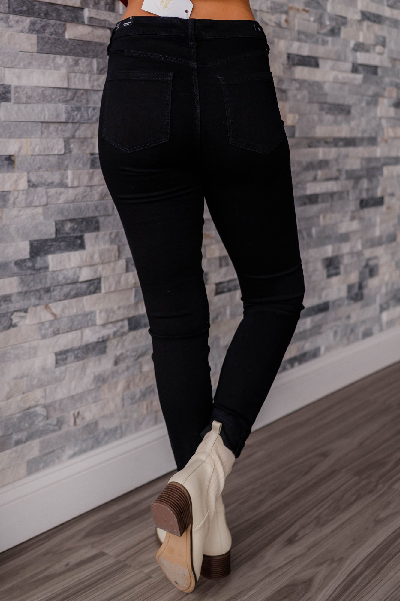 The Abby Ankle Skinny- Black