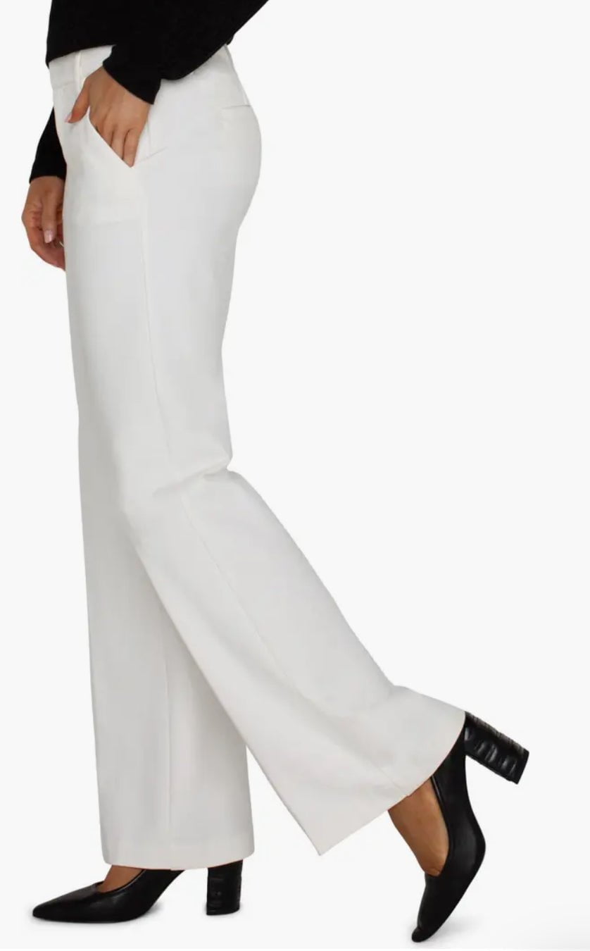 Kelsey White Trouser Pant