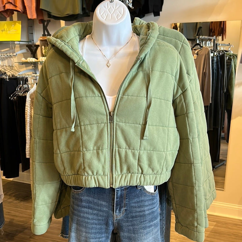 Sprout Crop Jacket