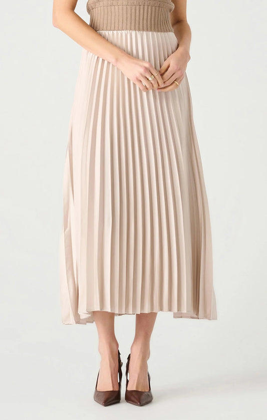 Pleated Maxi