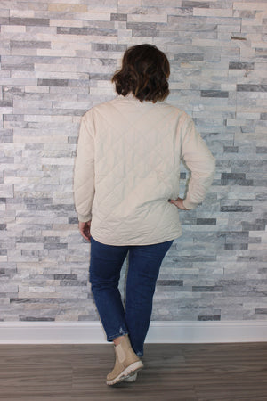 Quilted bomber