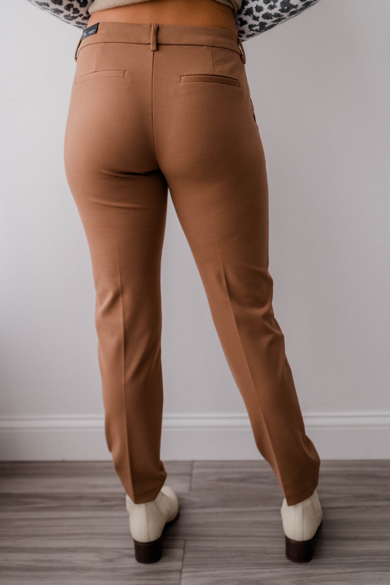 Kelsey Knit Trouser in Maple